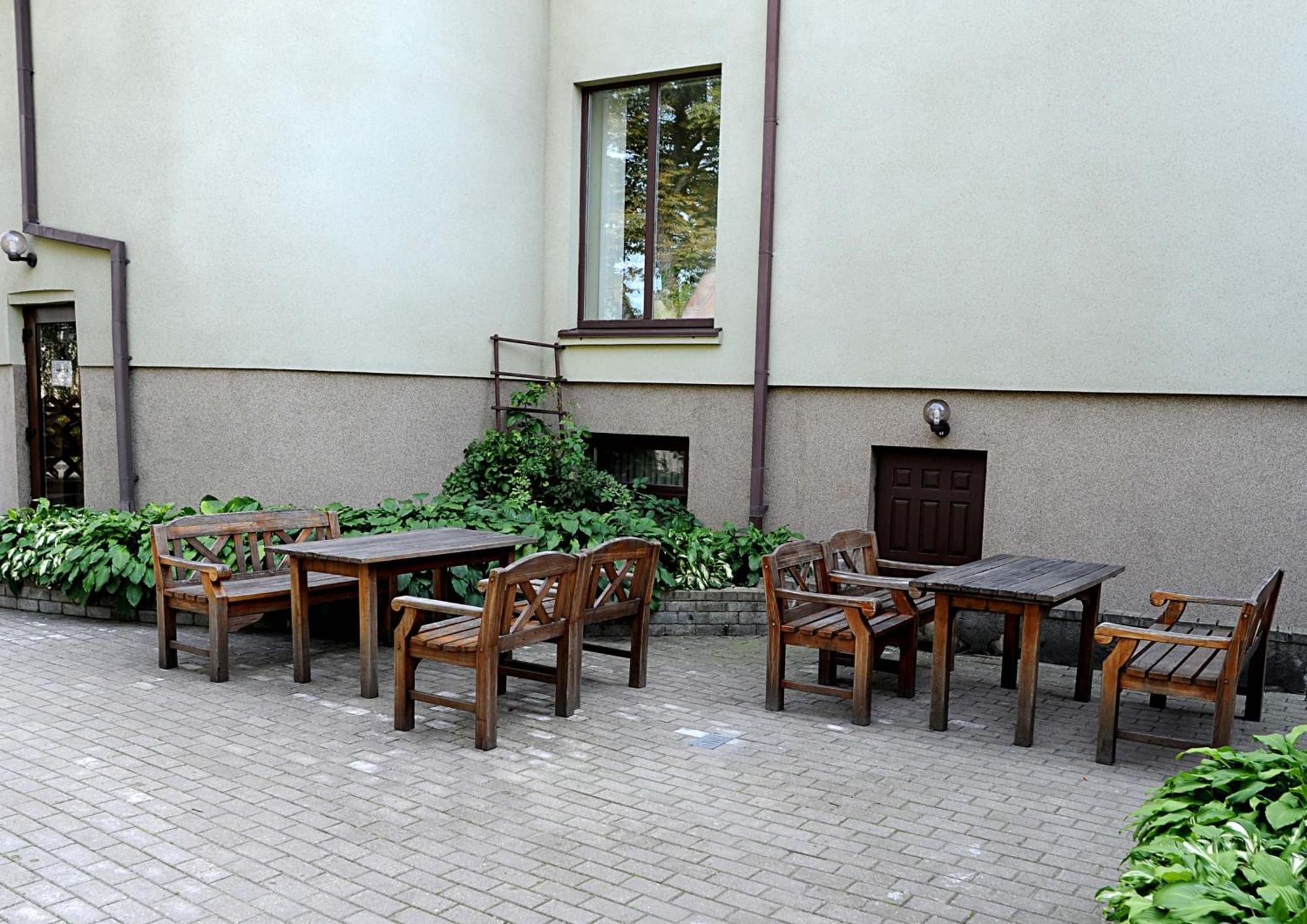 Hotel Senas Namas Alytus Esterno foto